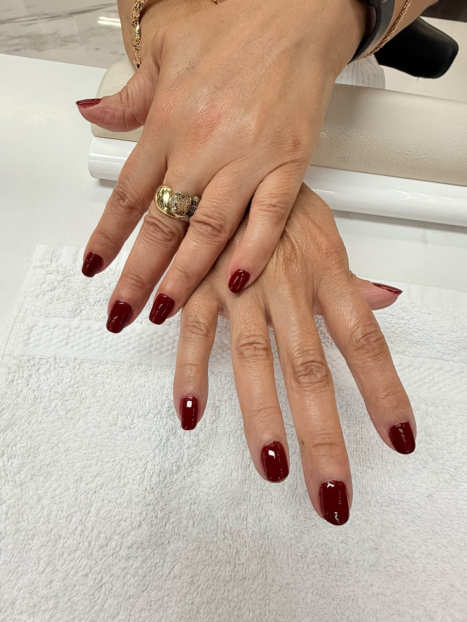 Sunset Aura Nails